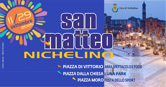 Festa di San Matteo Nichelino 2025