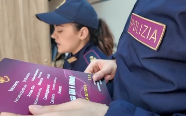 Polizia di Stato questo NON è AMORE