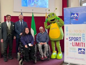 Cipidillo mascotte international Para Ice Hockey