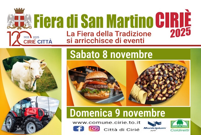 Fiera di San Martino a Cirié 2025