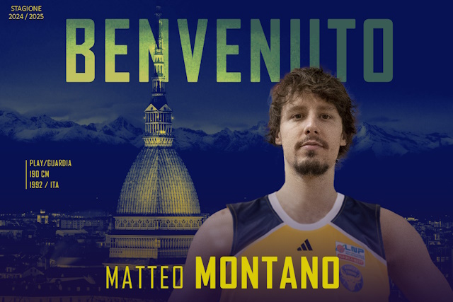 Matteo Montano Reale Mutua Basket Torino