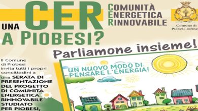 Piobesi Torinese Comunità Energetica Rinnovabile CER