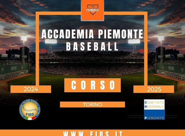 Baseball corso Accademia Piemonte