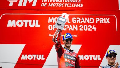 Motegi Bagnaia primo sul podio