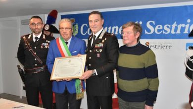 Sestriere cittadinanza onoraria Arma dei Carabinieri