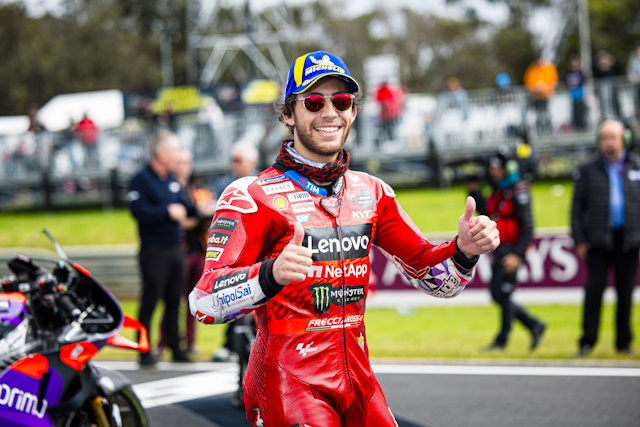 Sprint Race di Phillip Island: Bastianini terzo