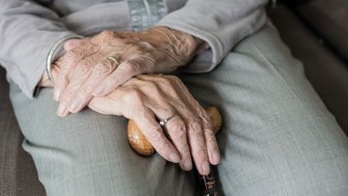 una caduta anziano in casa