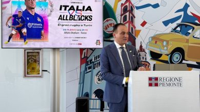 Cirio presentazione Italia All Blacks