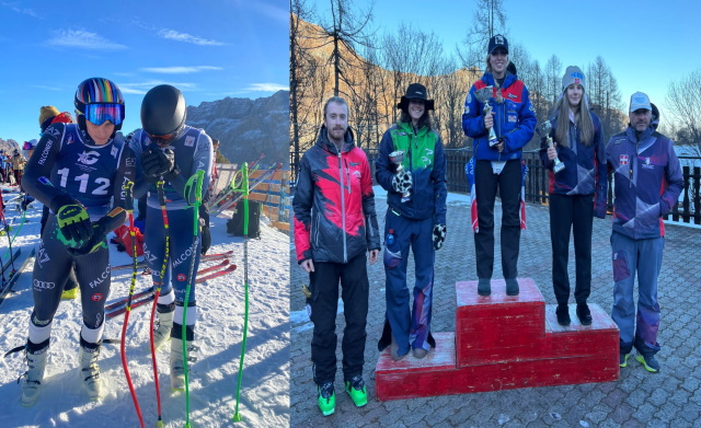 Equipe Pragelato Erik Passet e Gabriele Cuzzupè