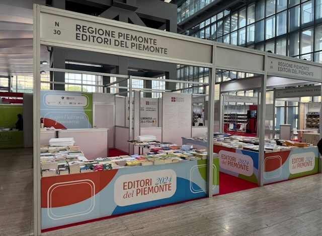 Più libri più liberi stand Piemonte