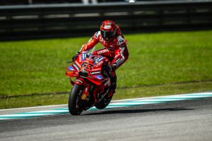 bagnaia tre giorni di lavoro a sepang