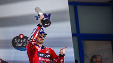 Bagnaia sul podio di Jerez