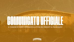 parquet al Pala Gialdo