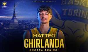 Rinnovo Matteo Ghirlanda Reale Mutua Basket Torino