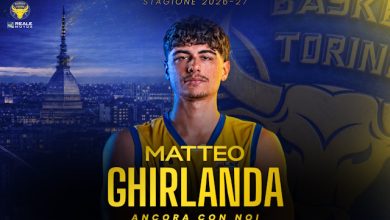 Rinnovo Matteo Ghirlanda Reale Mutua Basket Torino