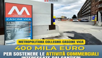 Collegno-Cascine Vica metropolitana di Torino