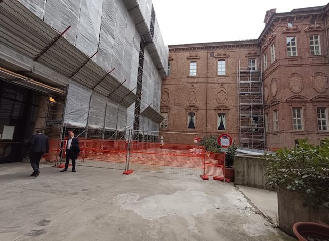 Lavori al Museo Regionale di Scienze Naturali di Torino
