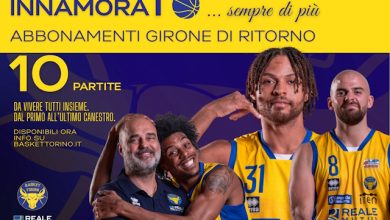 basket torino campagna abbonamenti ritorno
