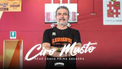 BEA Chieri Prima Squadra Coach Ciro Musto