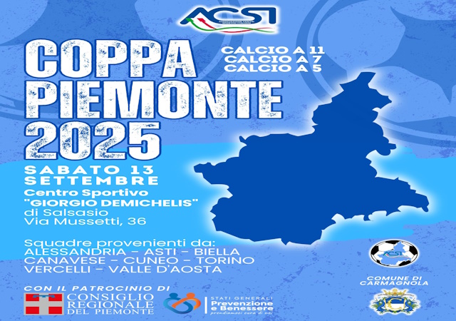 Coppa Piemonte ACSI 2025