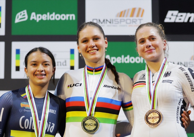 Matilde Cenci oro Mondiali su Pista Juniores