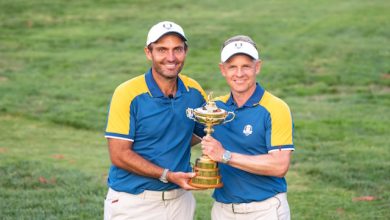Edo Molinari con Luke Donald vittoria Ryder Cup Roma
