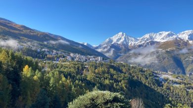 Primi fiocchi di neve a Sauze d’Oulx