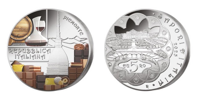 moneta Piemonte Cultura Enogastronomica