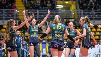 coppa cev Chieri - Nancy 3-1