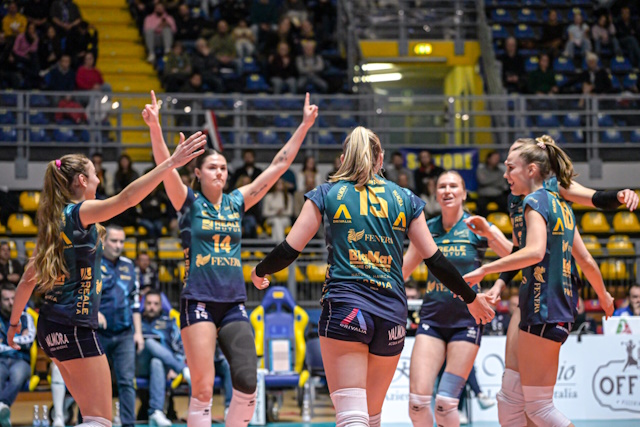 coppa cev Chieri - Nancy 3-1