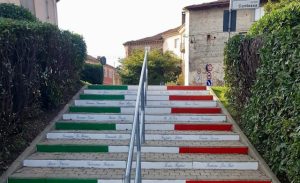 scala della legalità di Caselette Biennale della Legalità