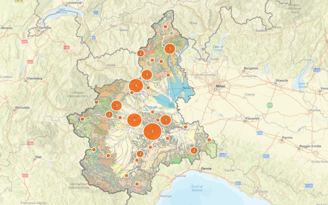 geoportale geositi Piemonte