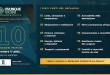 Il decalogo AISLA estate