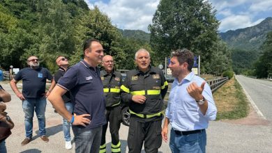 Incendi boschivi in Piemonte sopralluogo Cirio