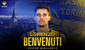 Lorenzo Benvenuti Reale Mutua Basket Torino