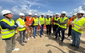 Monterosa sopralluogo cantiere telecabina Scopello-Mera