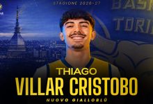 Thiago Villar Cristobo Reale Mutua Basket Torino