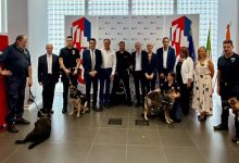 Unità cinofile al Grattacielo