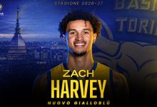 Zach Harvey Reale Mutua Basket Torino