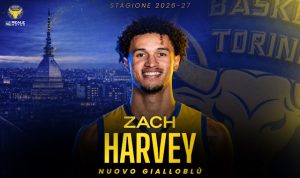Zach Harvey Reale Mutua Basket Torino