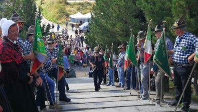 Festa degli Alpini a Cesana Torinese