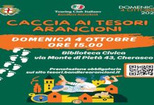Cherasco caccia ai tesori arancioni 4 ottobre