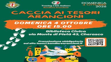 Cherasco caccia ai tesori arancioni 4 ottobre