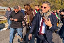 Sergio Bartoli alla manifestazione per il Ponte Preti