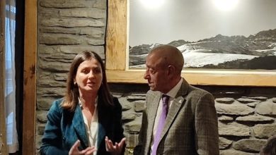 Sindaco Meneguzzi con Senatrice Ambrogio strade bianche